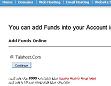 انتخاب روش پرداخت برای شارژ پنل دامنه