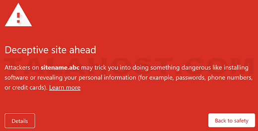 chrome-deceptive-site-ahead