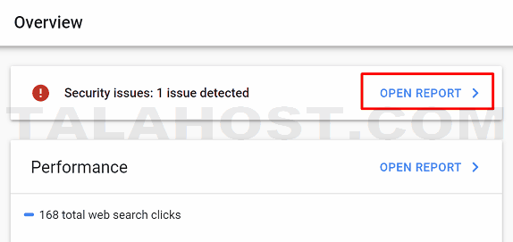 google webmaster tools security issue