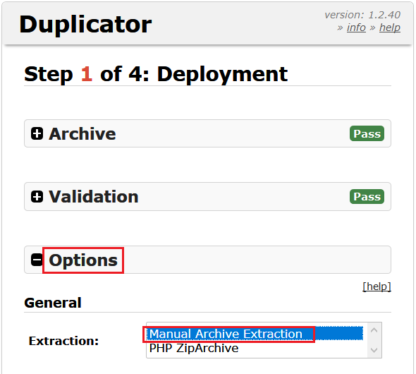 نصب بسته نصبی duplicator